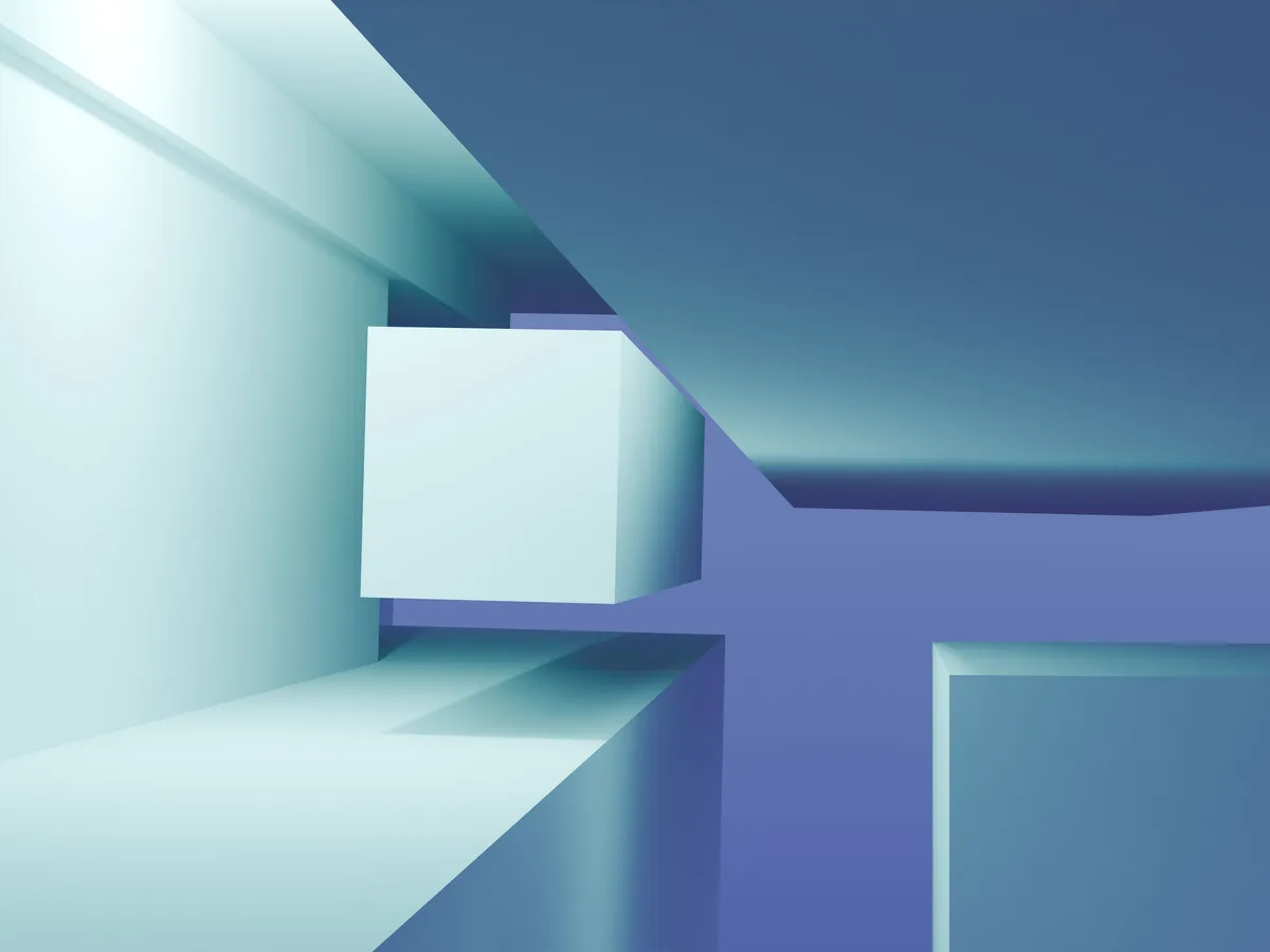 An abstract representation of structured research and layered analysis.
